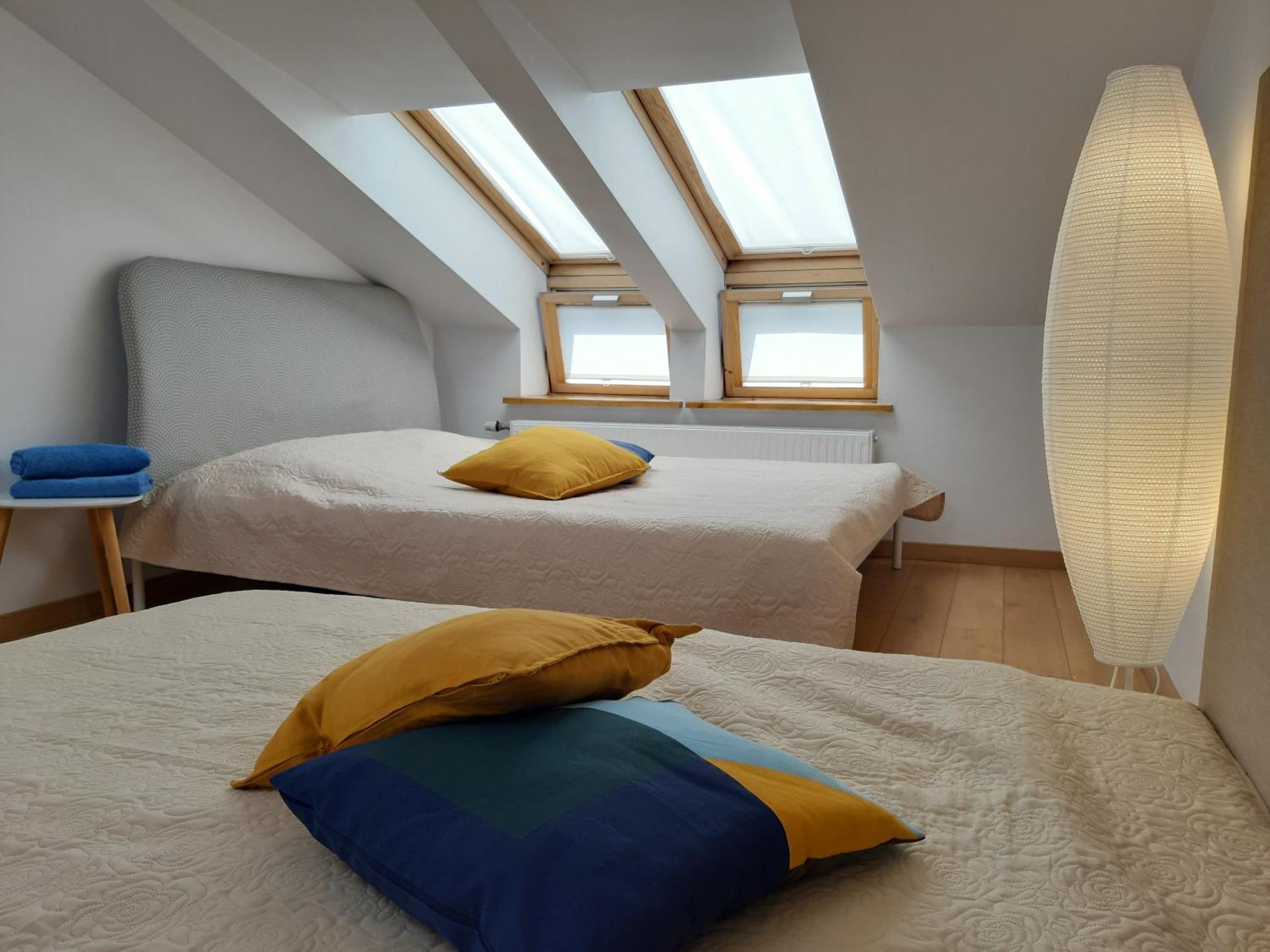 Central 2-Level Penthouse With Terrace And Free Parking Riga Szoba fotó